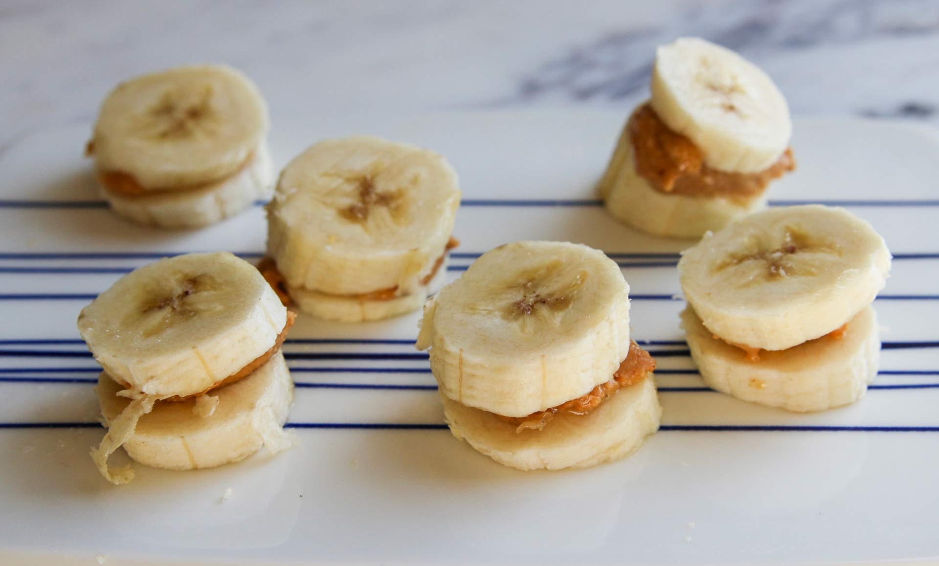 PB Banana sandwiches